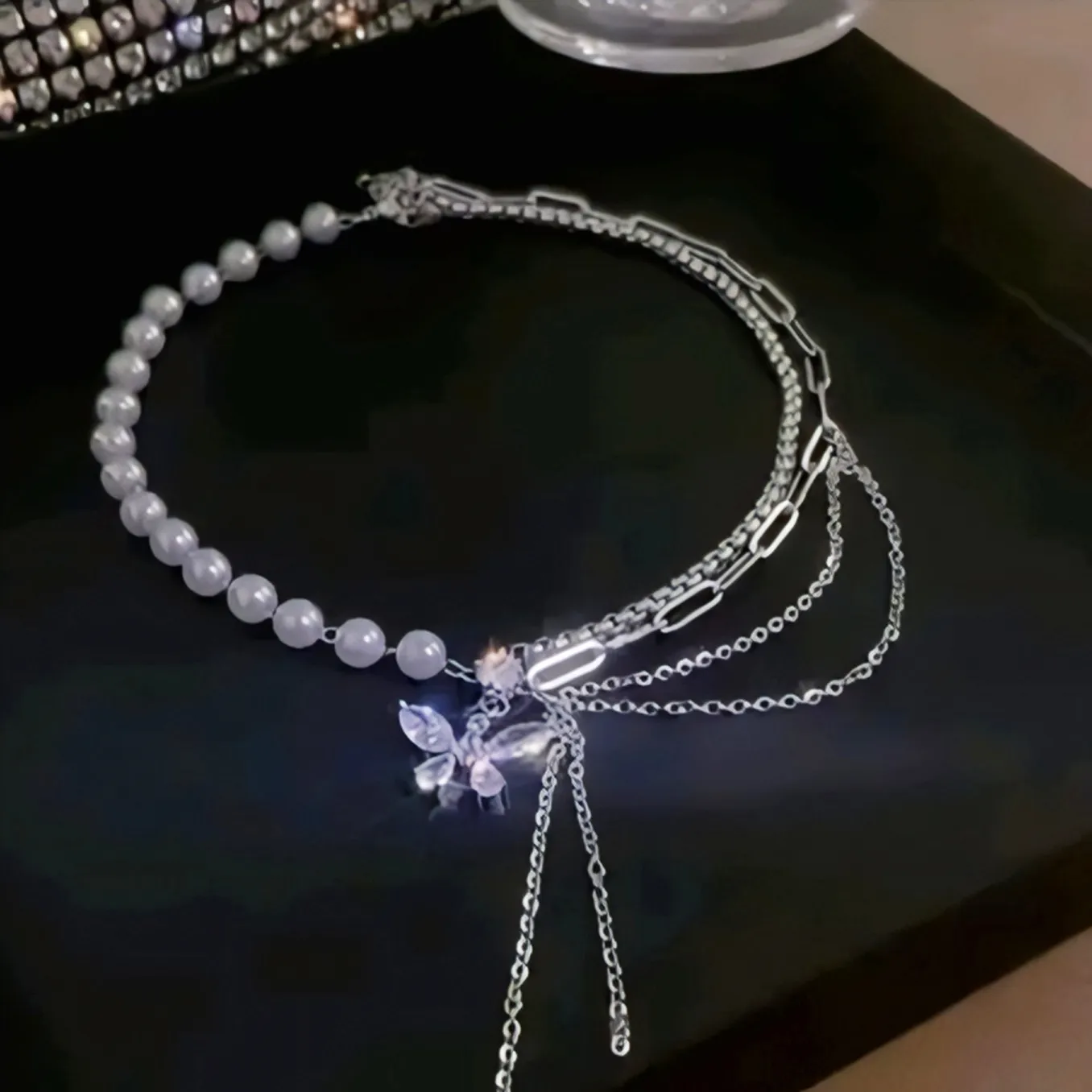 Pearl Choker Necklace in Korean Style – Stylish & Trendy Necklace for Girls & Women